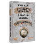 2026 KPSS Coğrafya Pusulası Harita Destekli Soru Bankası Çözümlü