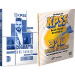 2026 Kpss Coğrafya Tamamı Çözümlü Soru Bankası - 3 Deneme