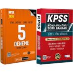 2026 Kpss Genel Yetenek Genel Kültür Çözümlü 5 Deneme - Lise Önlisans Konu Ant. Soru Hediye
