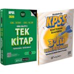 2026 Kpss Genel Yetenek Genel Kültür Konu Anlatımlı Tek Kitap + 3 Deneme Hediye