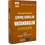 2026 KPSS Genel Yetenek Genel Kültür Konu Konu Düzenlenmiş Tamamı Çözümlü Çıkmış Sorular VATANDAŞLIK