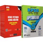 2026 Kpss Genel Yetenek Genel Kültür Lisans Konu Modüler Set - (6 Kitap) - Lisans Optimum 5 Deneme