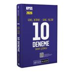 2026 KPSS Genel Yetenek Genel Kültür Tamamı Çözümlü 10 Deneme 9786256829725 Pegem Akademi Yayıncılık