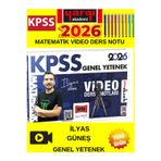 2026 Kpss Genel Yetenek Matematik Video Ders Notları (İlyas Güneş)+Tablet Kalem