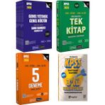 2026 KPSS GYGK Konu Anlatımlı Tek Kitap-Tamamı Çözümlü Soru Bankası 5 Kitap-5 Deneme-3 Deneme Hediye - 9545782427385