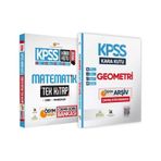 2026 KPSS Kara Kutu - TEK KİTAP Matematik ve Geometri ÖSYM Çıkmış Soru Bankası 2li SET Konu Özetli