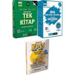 2026 Kpss Konu Anlatımlı Tek Kitap - 2026 Kpss Ön Lisans Soru Bankası Modüler Set Genel Yetenek Genel Kültür Tamamı Çözümlü (5 Kitap) + 3 Deneme Hediye