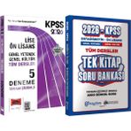 2026 Kpss Lise Ön Lisans 5 Deneme + Ortaöğretim Ön Lisans Tek Kitap Soru