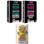 2026 Kpss Lise Ön Lisans Gygk Tek Kitap Efsane Konu Anlatımı-Tek Kitap Efsane Çek Kopart Yaprak Test - 6012025002242