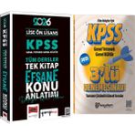 2026 Kpss Lise Ön Lisans Gygk Tüm Dersler Tek Kitap Efsane Konu ANLATIMI(800 Sayfa)-Çözümlü 3 Deneme - 6012025002239