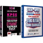 2026 Kpss Lise Ön Lisans Tek Kitap Efsane Çek Kopart Yaprak Test + Ortaöğretim Ön Lisans Tek Kitap Soru