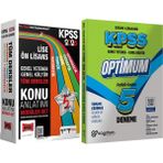 2026 Kpss Lise Ön Lisans Tüm Dersler Konu Anlatımı Modüler Set (5 Kitap) + Lisans Optimum 5 Deneme