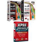 2026 Kpss Lise Ön Lisans Tüm Dersler Konu Modüler Set - Modüler Soru - Lise Önlisans Konu Ant. Soru