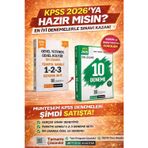 2026 KPSS Lise-Ön Lisans Türkiye Geneli 1-2-3 (3'lü Deneme Seti) & KPSS Ön Lisans 10 Deneme Seti