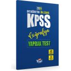 2026 Kpss Lise Önlisans Coğrafya Yaprak Test