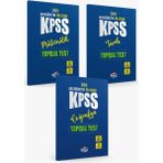 2026 Kpss Lise Önlisans Gygk Matematik, Çoğrafya, Tarih 3 Lü Yaprak Test Seti