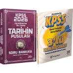 2026 Kpss Lise Ortaöğretim Ön Lisans Tarihin Pusulası Soru Bankası - 3 Deneme