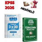 2026 Kpss Lise Ortaöğretim Ön Lisans Türkçe Soru Bankası ve Denem