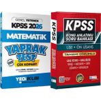 2026 Kpss Matematik Çek Kopart Yaprak Test - Lise Önlisans Konu Ant. Soru