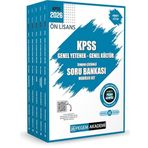2026 KPSS Ön Lisans Genel Yetenek Genel Kültür Tamamı Çözümlü Soru Bankası Modüler Set (5 Kitap)