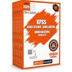 2026 KPSS Ön Lisans Konu Anlatımlı Modüler Set Genel Yetenek Genel Kültür (6 Kitap)