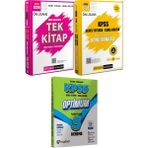2026 Kpss Ön Lisans Konu Soru Tek Kitap - Lisans Optimum 5 Deneme