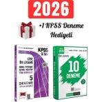 2026 Kpss Ön Lisans Yargı ve Pegem 5 Deneme ve Genel Kültür Genel Yetenek 10 Deneme +1 Kpss Deneme Hediye