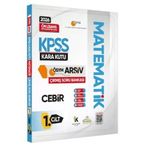 2026 Kpss Önlisans/ortaöğretim Matematik Kara Kutu Cebir 1. Cilt Ösym Çıkmış Soru Bankası Çözümlü