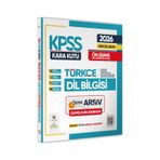 2026 KPSS Önlisans/Ortaöğretim Türkçe Kara Kutu DİL BİLGİSİ ÖSYM Çıkmış Çözümlü Soru Bankası Özetli