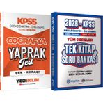 2026 Kpss Ortaöğretim Ön Lisans Coğrafya Çek Kopart Yaprak Test + Ortaöğretim Ön Lisans Tek Kitap Soru