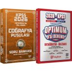 2026 Kpss Ortaöğretim Ön Lisans Coğrafyanın Pusulası Soru Bankası - Optimum 5 Deneme