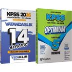 2026 Kpss Ortaöğretim Ön Lisans Genel Kültür Vatandaşlık Çözümlü 14 Deneme + Lisans Optimum 5 Deneme