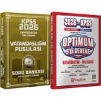 2026 Kpss Ortaöğretim Ön Lisans Vatandaşlığın Pusulası Soru Bankası - Optimum 5 Deneme