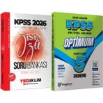 2026 Kpss Ortaöğretim-Önlisans Işin Özü Tek Kitap Soru BANKASI(2850 Soru) + Lisans Optimum 5 Deneme