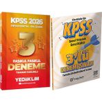 2026 Kpss Ortaöğretim-Önlisans Tamamı Çözümlü 3 Yıldız Fasikül Deneme + 3lü Deneme Hediye
