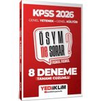 2026 KPSS ÖSYM NE SORAR Genel Yetenek Genel Kültür Tamamı Çözümlü Fasikül 8 Deneme Yediiklim