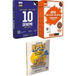 2026 Kpss Tamamı Çözümlü 10 Deneme - 2026 Kpss Ön Lisans Konu Anlatımlı Modüler Set Genel Yetenek Genel Kültür (6 Kitap) + 3 Deneme Hediye