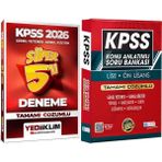 2026 Kpss Tamamı Çözümlü Süper 5li Deneme - Lise Önlisans Konu Ant. Soru
