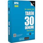 2026 KPSS Tarih 30 Deneme Çözümlü Pegem Akademi Yayınları