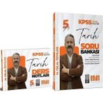 2026 Kpss Tarih 5yüz Ders Notları Soru Bankası 2 Li Set - Mehmet Celal Özyıldız Retro Yayın