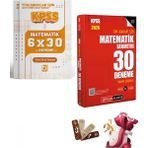 2026 Kpss Tüm Adaylar Için Matematik 30 + 6 Deneme Seti 2 Kitap P