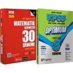 2026 Kpss Tüm Adaylar Için Matematik-Geometri 30 Deneme Çözümlü - Lisans Optimum 5 Deneme