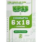 2026 KPSS Tüm Sınavlar İçin Coğrafya 6 x 18 Deneme Sınavı Bigelio