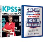 2026 Kpss Türkçe 22 Deneme Yelda Ünal + Ortaöğretim Ön Lisans Tek Kitap Soru