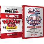 2026 Kpss Türkçe Çek Kopart Yaprak Test - Optimum 5 Deneme
