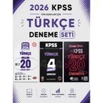 2026 KPSS Türkçe Deneme Seti Yediiklim + Hoca Kafası + EVP Akademi Seti