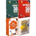 2026 Kpss Türkçe Matematik 30 Deneme - 2026 Kpss Ön Lisans Konu Anlatımlı Modüler Set Genel Yetenek Genel Kültür (6 Kitap) + 3 Deneme Hediye