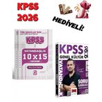 2026 KPSS Vatandaşlık Çözümlü Soru Bankası ve Deneme Seti 2 Kitap Bigelio ve Yargı Yayınları