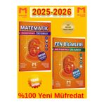 2026 Maarif Müfredat 6.Sınıf Matematik-Fen 2 Kitap Soru Bankası Seti+Dokunmatikkalem