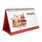 2026 Masa Takvimi, Vintage Fırın Ve Mutfak Sanatları Takvimi, 2026 Desk Calendar, Vintage Baking Calendar 2026
